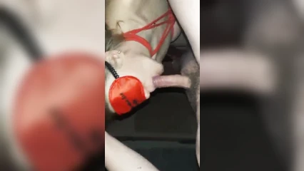 Связал и напихал в ротик