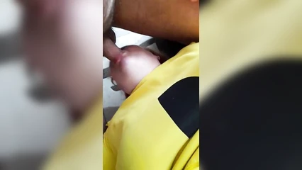Толстяк завафлил свою толстуху