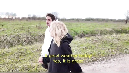 Публичный секс на природе с моей подружкой